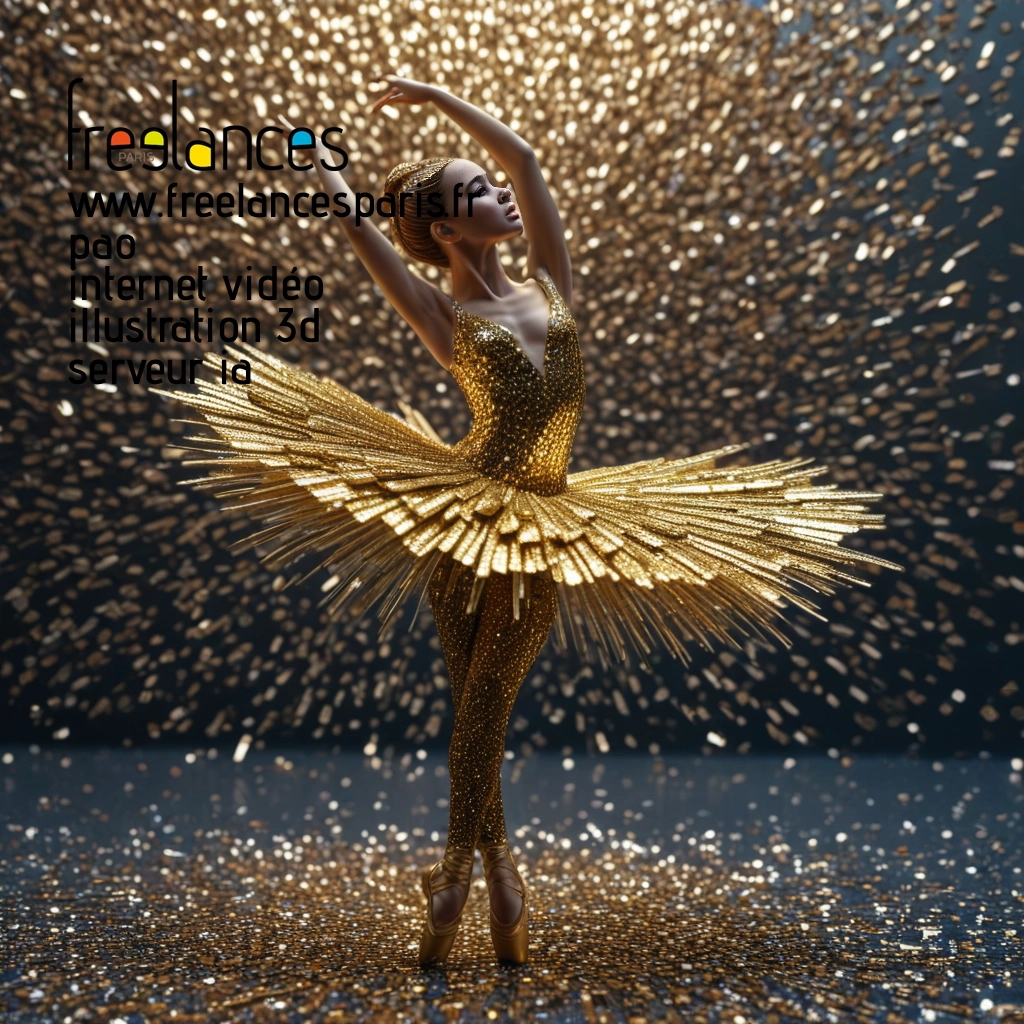 Pao mise en page internet vidéo illustration 3d serveur image IA générative AI freelance paris studio de création magazines C48JMGA0